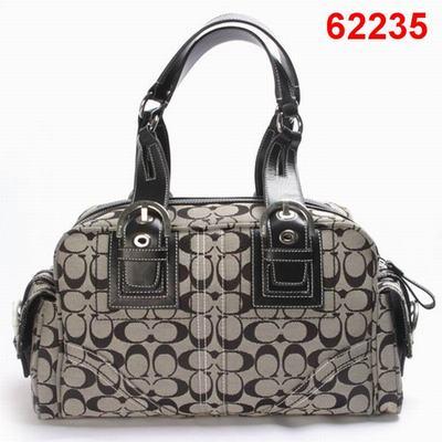 discount COACH bags - 10078 balck/gray